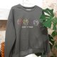 Bluza grafitowa z motywem M L