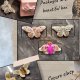 Luksusowa broszka 3D motyl z haftem – Ręcznie robiona biżuteria artystyczna
