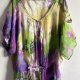 100% Silk ZARA BASIC jedwabna MGIEŁKA NA LATO NA PLAŻĘ …