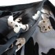 Exclusive 100% silk velvet scarf