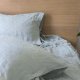 komplet dwóch poszewek na poduszki z czystego lnu 50/70 cm hand made