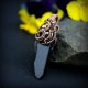 Kwarc dymny wisiorek wire wrapping