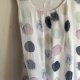 30% silk 70%viscose Made in Italy efektowna ciekawa w grochy