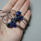 Ring /midnight blue/ - kolczyki