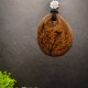 Wisiorek "Ptaki" - wypalone w drewnie, ręczna pirografia, przyroda, handmade - Dzień Matki - prezent