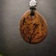 Wisiorek "Ptaki" - wypalone w drewnie, ręczna pirografia, przyroda, handmade - Dzień Matki - prezent