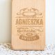 Deska drewniana - Agnieszka