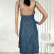 Granatowa sukienka jeansowa midi, Gant, r.M