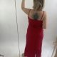 fransa red long dress