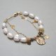 Pearls /white/ perły naturalne vol. 11 /06.05.25/ - bransoletka