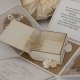 Pamiątka pierwszej Komunii Świętej exploding box kartka 3d