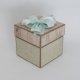 Pamiątka pierwszej Komunii Świętej exploding box kartka 3d