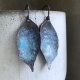 Kolczyki Blue Leaf
