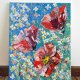 Maki na niebieskim tle - Giclee