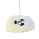 Lampa sufitowa w stylu Brusel Napako Czechosłowacja lata 60.
