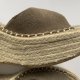 nowe sandały skórzane boho zamszowe karmelowe koturny na koturnie Mango 39