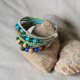 Bransoletka boho w kolorach Ziemi