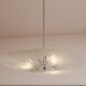 Asymetryczna lampa sufitowa w stylu Brusel Napako Czechosłowacja lata 60.