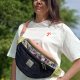 Kolorowa nerka XL z weluru i sztruksu GrandCayman