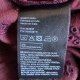 Bordowa bluzka z haftem angielskim H&M – 100% wiskoza, rozmiar M