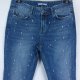 V by Very straight jeans spodnie dżins perełki 12 / 40