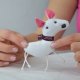 brelok bulterier, zawieszka do kluczy i torebki, śmieszna maskotka handmade