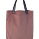 Torba Mr.m Velvet brudny róż - uszy skóra naturalna