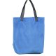 Torba Mr.m Velvet niebieska - uszy skóra naturalna