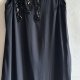 Mała czarna  DKNY Silk jedwabna  pięknie uszyta sukienka jedwabna