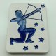 Ceramiczny obrazek Gabriel Sweden A 181 strzelec