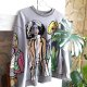Bluza szara z motywem M L