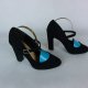 New Look zamszowe czółenka na obcasie 37 - 23 cm