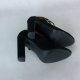 New Look zamszowe czółenka na obcasie 37 - 23 cm