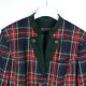 Admont Bavaria wełniany żakiet krata wool / 44