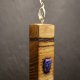 "Lapisowy spokój" - kobiecość zaklęta w drewnie i kamieniu - lapis, handmade, prezent, Dzień Matki