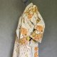 Kimono 100% len kwietny nadruk.