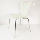 Designerskie krzesło, motyl mod. 3107, Fritz Hansen, proj. A. Jacobsen, Dania 1969 r.
