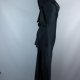 Oh Polly satynowa sukienka maxi antracyt 8 / 36