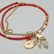 Sea collection - Koral red /choker/ 21.04.25