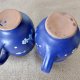 Ceramiczne kubki w kwiatki  folklor farmhouse  rustykalny styl wiejski dom