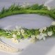 Zielony Szept – wianek boho z duszą natury