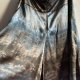 Silk - Stills- jedwabna spódnica - oryginalny fason ciekawe złożenie stonowanych barw