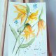 Akwarela "Żonkile" 18,5 * 24,5 cm