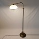 Mosiężna lampa podłogowa, lata 60.