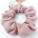 100% Len, scrunchie old rose