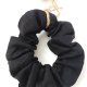 100% Len, scrunchie black