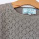 Noa Noa bluzka vintage khaki dziergana knit
