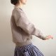 Bluza z wafla, lekki oversize, S/M