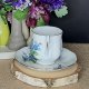 Angielska porcelana kostna filiżanka i spodek Royal Albert niezapominajki