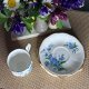 Angielska porcelana kostna filiżanka i spodek Royal Albert niezapominajki